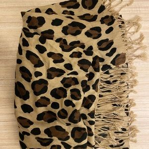 Forever 21 Cheetah Scarf